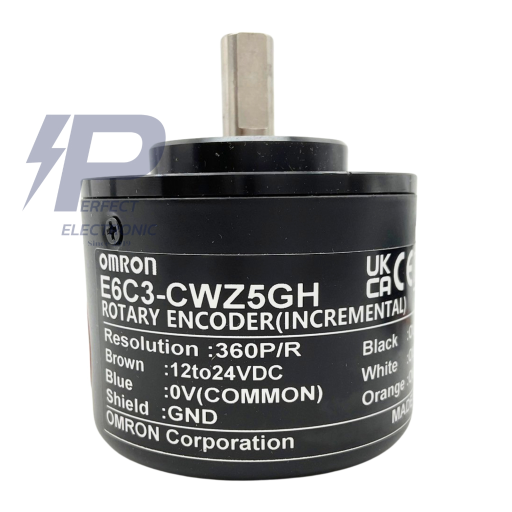 E6C3-CWZ5GH OMRON Rugged Rotary Encoder ตัวเข้ารหัส เอ็นโค้ดเดอร์ที่ทน ...