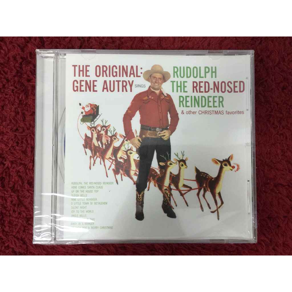 CD เพลงสากล The Original: Gene Autry Sings Rudolph The Red-Nosed ...