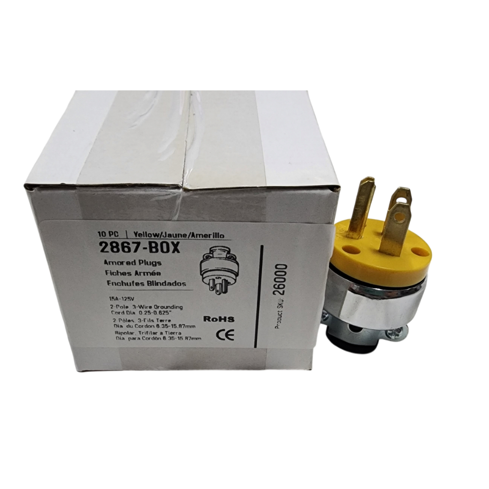ปลั๊กตัวผู้ 3ขา 2867 ใช้แทนปลั๊ก eagle 2867 | Shopee Thailand