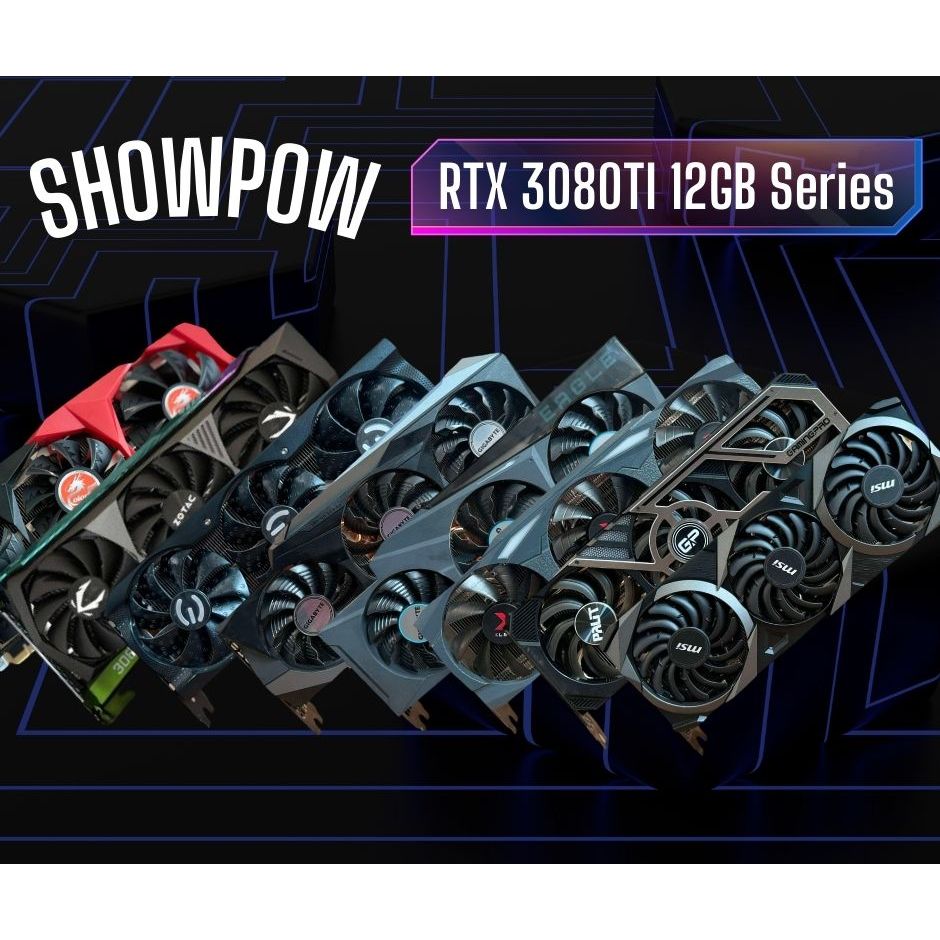 การ์ดจอ RTX 3080TI 12GB หลายแบรนด์ | Shopee Thailand