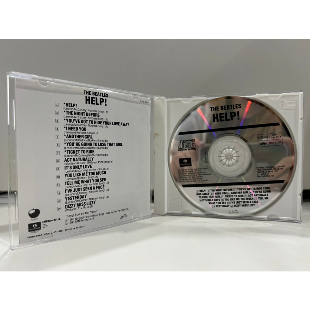 1 CD MUSIC ซีดีเพลงสากล THE BEATLES HELP! PARLOPHONE (B12G69) | Shopee ...