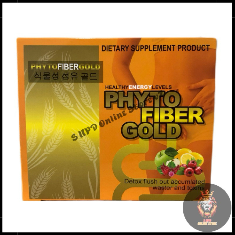 Phyto Fiber Gold ไฟโต ไฟเบอร์ โกลด์ ดีท็อกซ์ 200G (20g x 10 ซอง ...