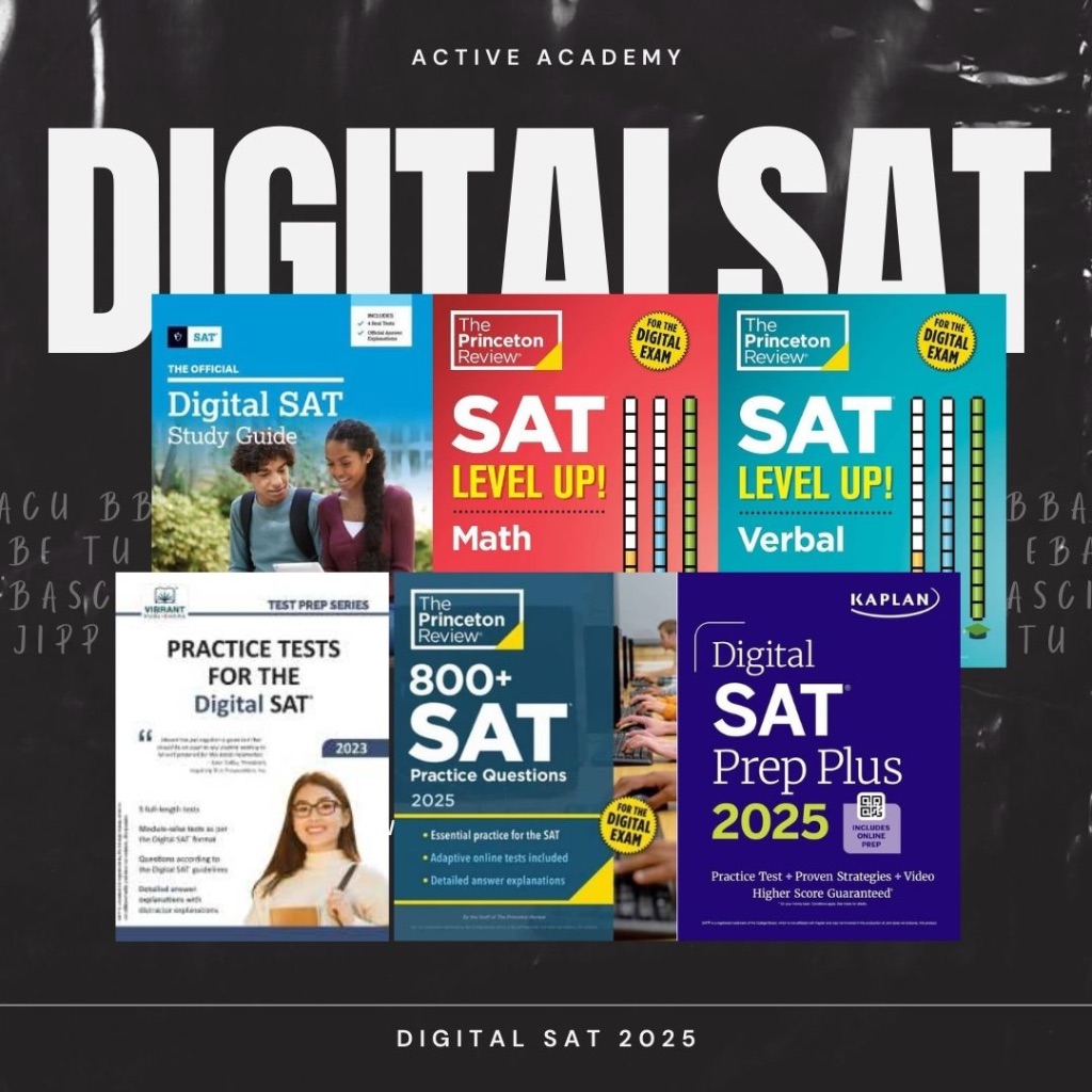 หนังสือ Digital Sat อัพเดทใหม่ล่าสุด 2025 | Shopee Thailand