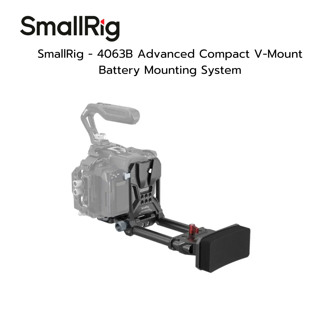 SmallRig - 4063b Advanced Compact V-Mount Battery Mounting System ...