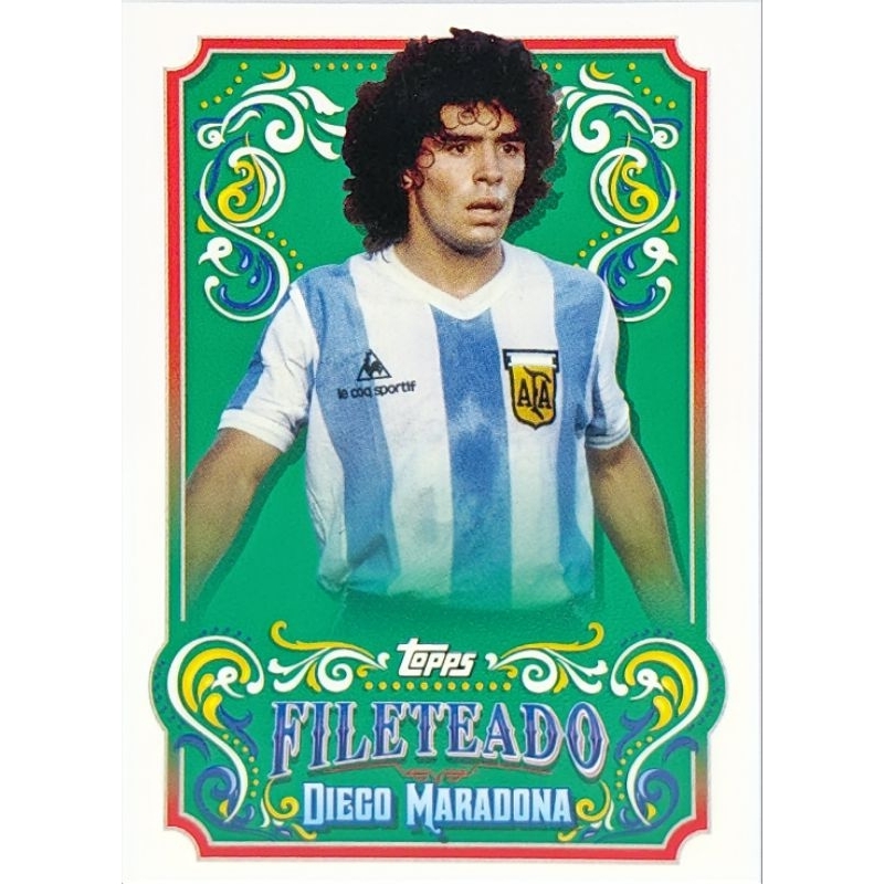 Topps AFA Fileteado ปี 2023 ตัวการ์ดเป็นใบหนา | Shopee Thailand