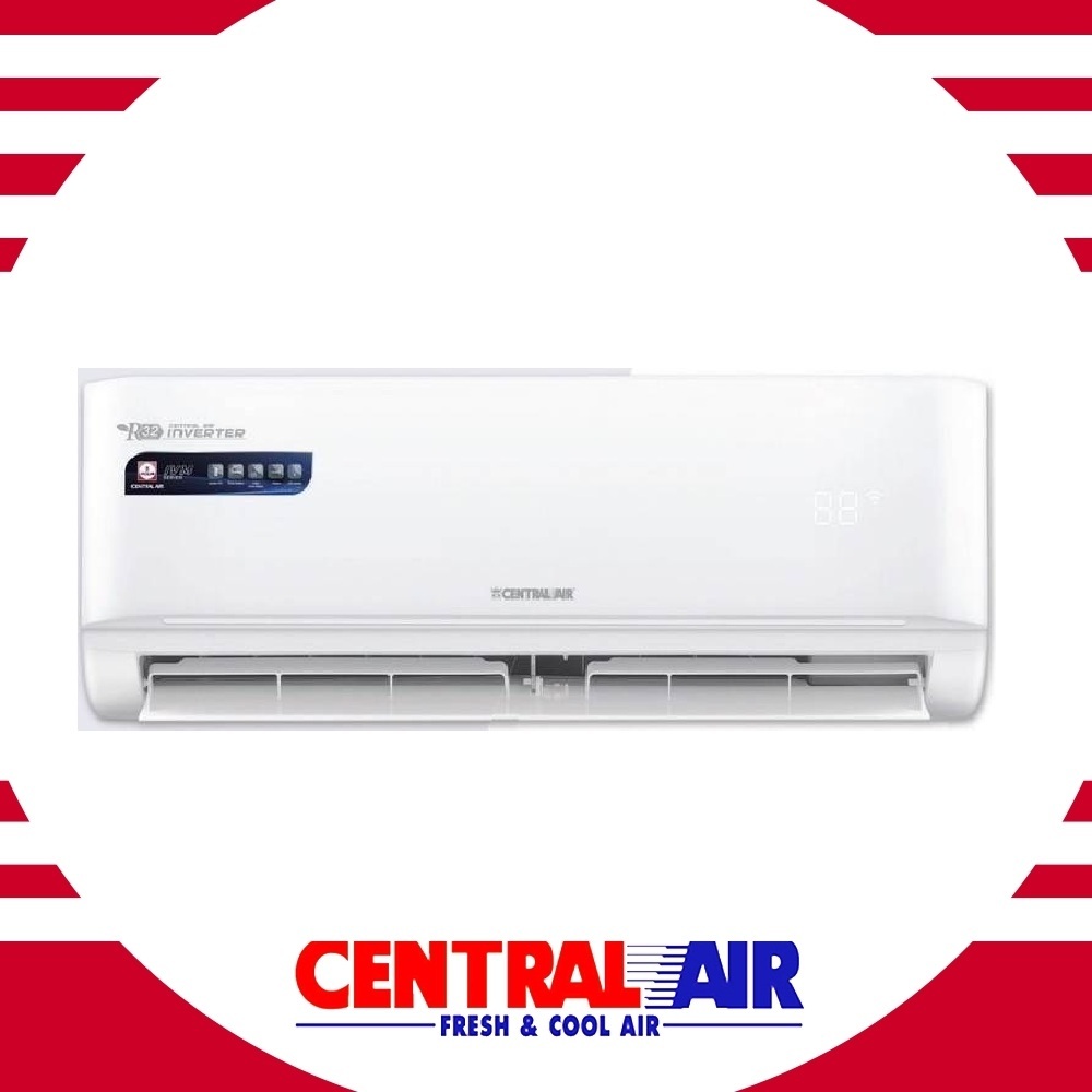 Central Air IVM-SERIES R32 แอร์ติดผนังระบบอินเวอร์เตอร์ ขนาด 9300-25000 BTU [ติดตั้ง] แอร์ เครื่องปรับอากาศ