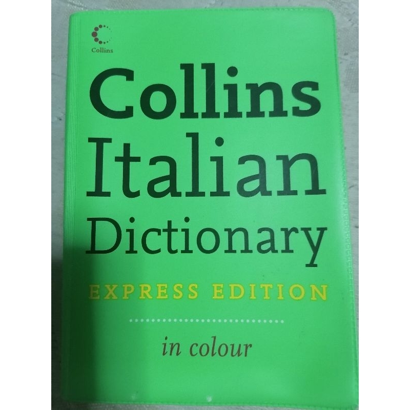หนังสือ Collins Italian Dictionary | Shopee Thailand