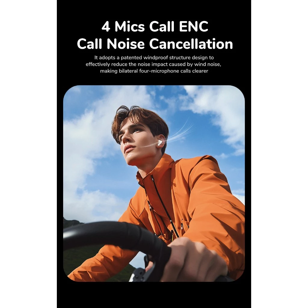 UGREEN HiTune T6 รุ่น 55137 หูฟังไร้สาย Bluetooth 5.4 หูฟังบลูทูธ ANC ตัดเสียงรบกวน รองรับ Dual Connection สีขาว https://wayoza.com