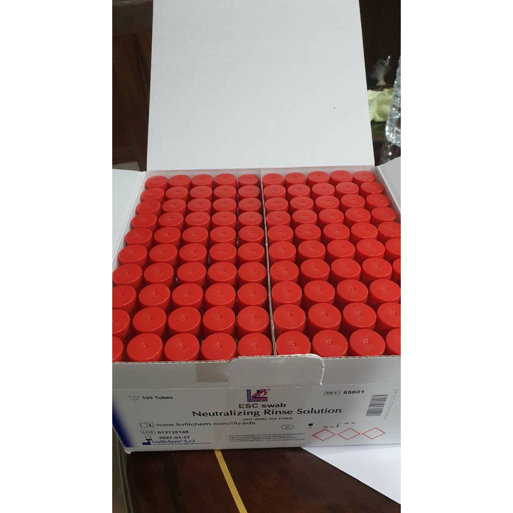 ESC swab - ก้าน Swab สำเร็จรูป Neutralizing Rinse Solution 10 mL (100 ...