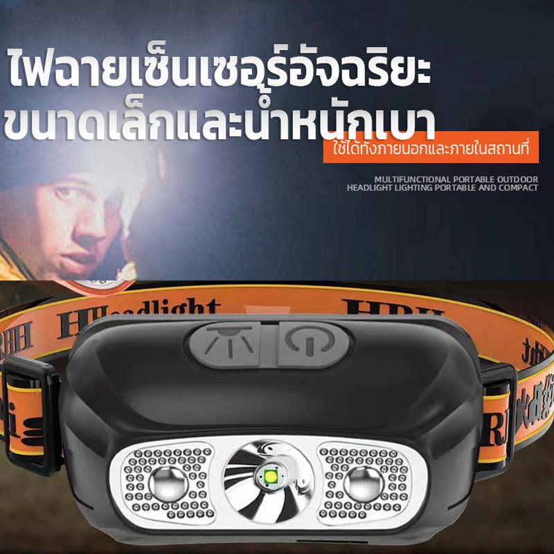 ส่งจากไทย ไฟฉายคาดหัว led ยี่ห้อ NEOBEE ชาร์จUSB แบตอึด 3-12 ชั่วโมง ...