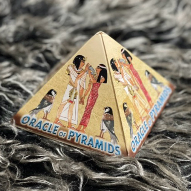 Tarot_raredecks:- Oracle of Pyramids by S.Alasia, Lo Scarabeo 2005-ไพ่ ...