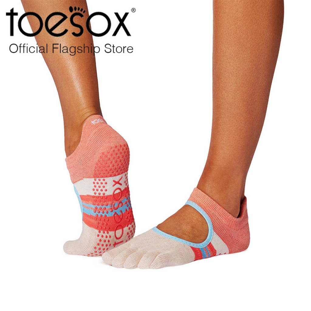(New Spring D2 2025) ToeSox Grip Full Toe Bellarina East Coast ถุงเท้า ...