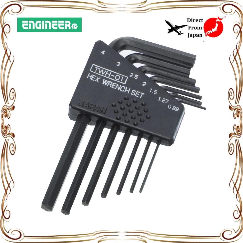 【Direct from Japan】Engineer HEX WRENCH SET ของ 7 TWH-01 Silver ตรงข้าม ...