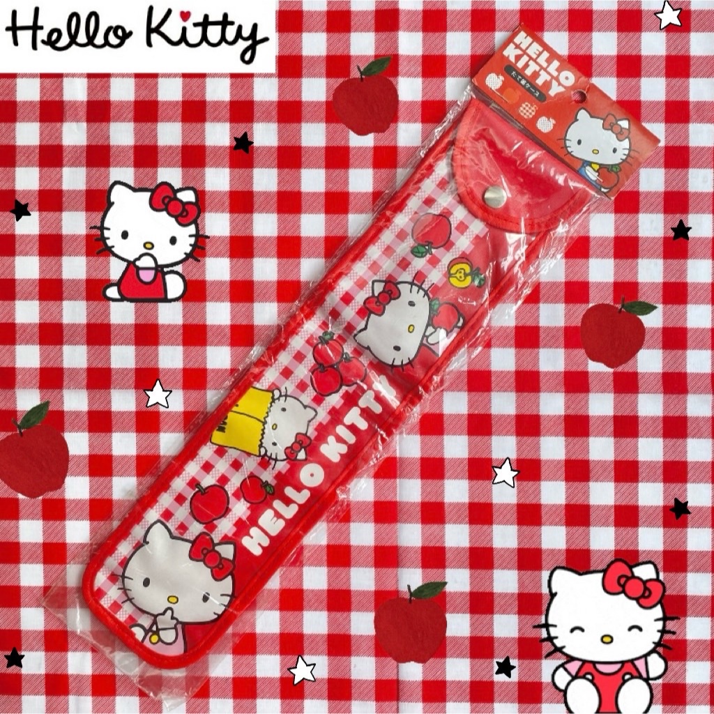 🍎เคสยาว PVC สีแดงลาย Hello Kitty ของ Sanrio☝️ของใหม่น้าา | Shopee Thailand