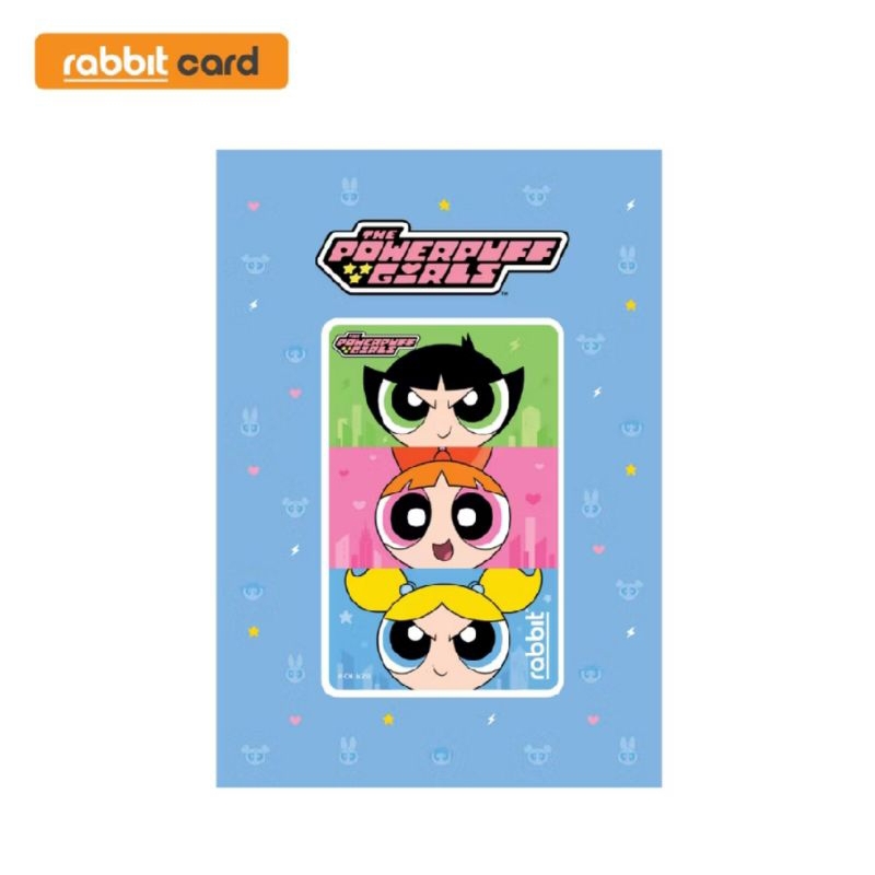 Rabbit Card บัตรแรบบิท PowerPuffGirlsสำหรับบุคคลทั่วไป คอลเลคชั่นใหม่ ...
