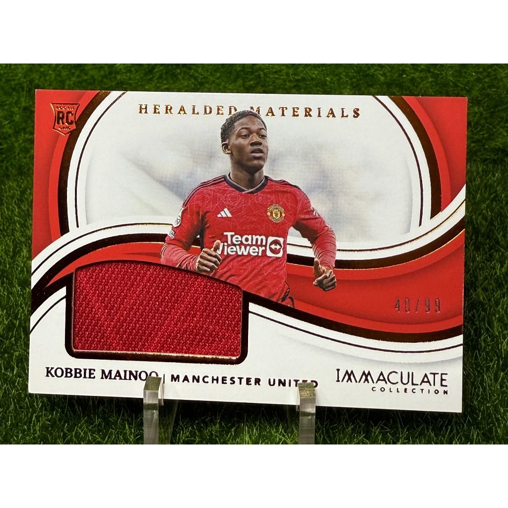 RC PATCH RUN /99 Kobbie Mainoo Immaculate Heralded Patch #HM-KM ...