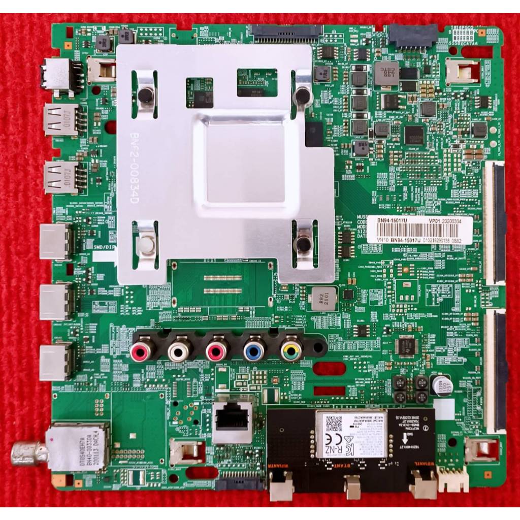 เมนบอร์ดทีวี SAMSUNG รุ่น UA55RU7200KXXT เฉพาะพาสบอร์ด BN94-15017U ...