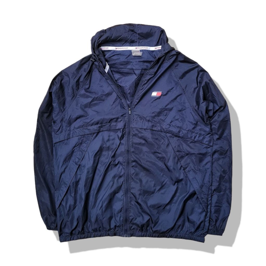 TH Sport Navy Blues Hooded Jacket รอบอก 48” | Shopee Thailand