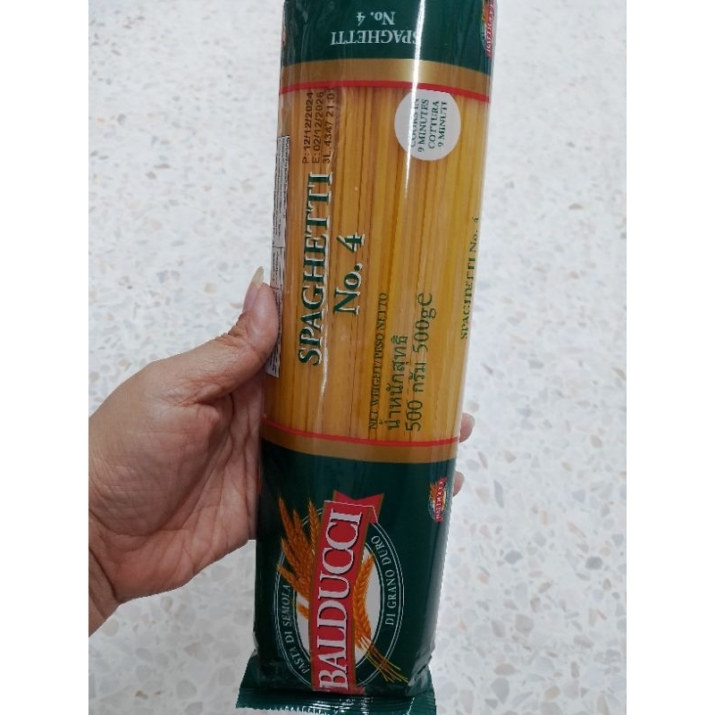 Spaghetti, Balducci Pasta spaghetti 500G. | Shopee Thailand