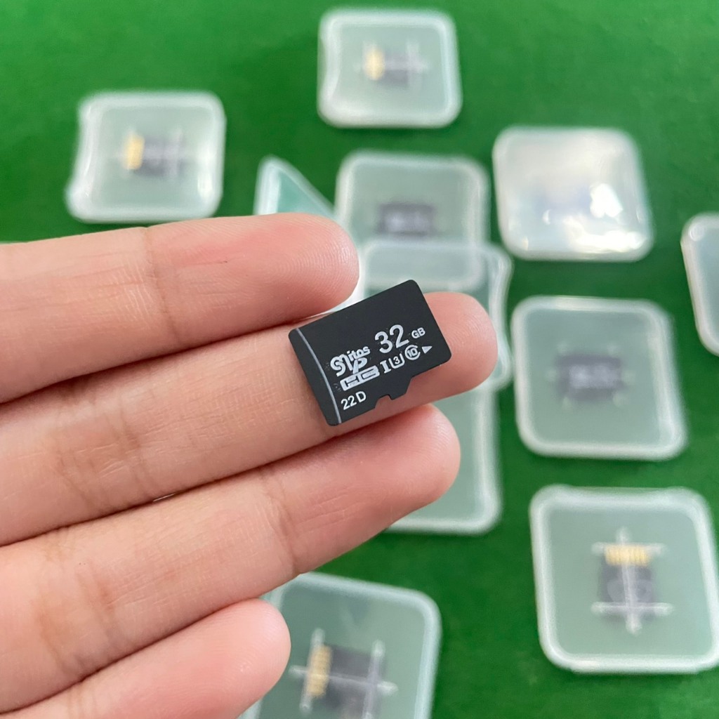 เมมโมรี่การ์ด 32GB พร้อมกล่องเก็บ SD Card Memory Card Micro เมมกล้อง ...