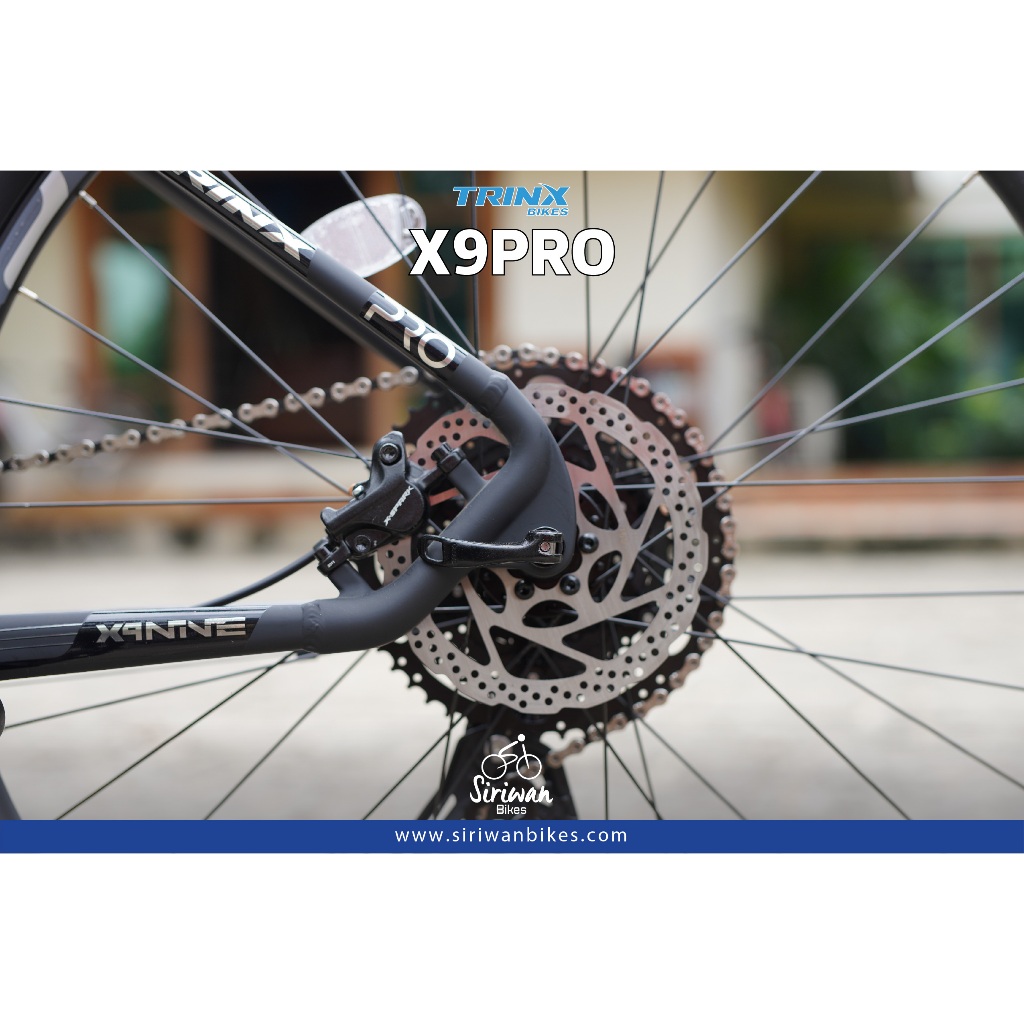 *โค้ดคุ้ม ผ่อนได้* TrinX X9 Pro เสือภูเขา แกนสอด ล้อ 29 นิ้ว เฟรมอลู ...