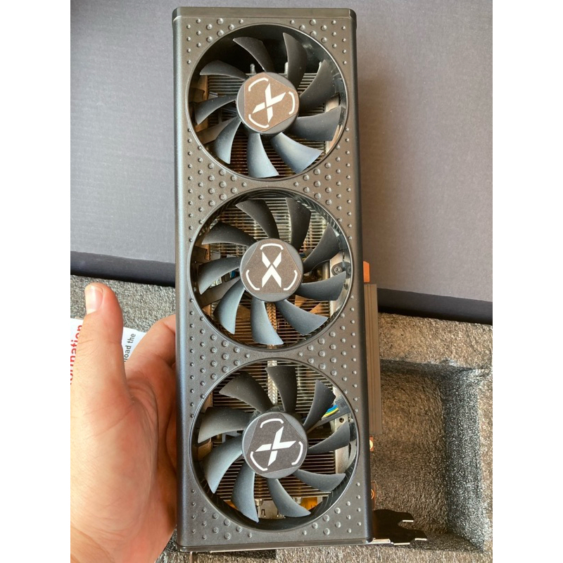 xfx rx6600xt 8gb quick black 308 ตัวเทพ 3 พัดลม มีกล่อง สภาพสวย ไม่มี ...