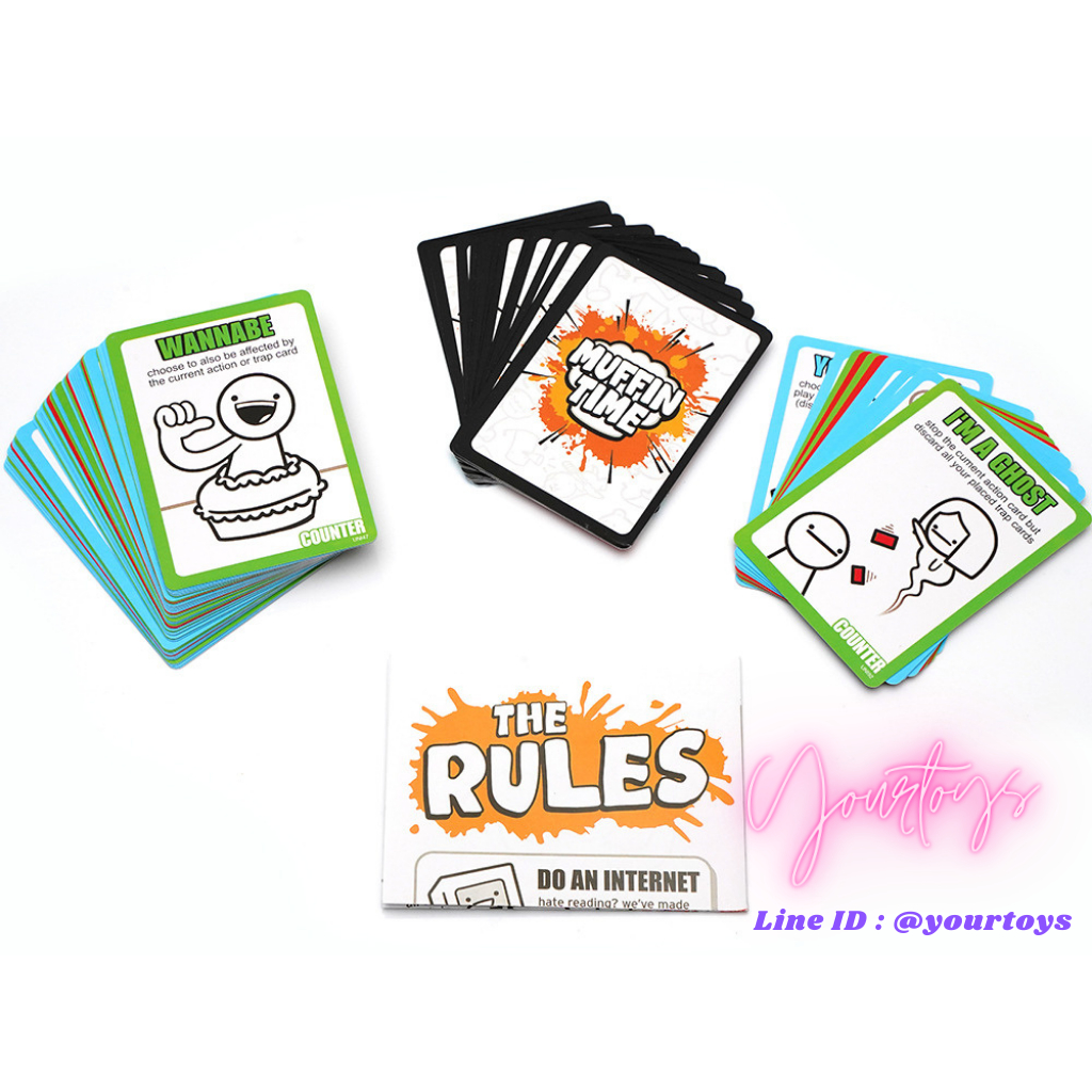 Muffin Time card game (ภาษาอังกฤษ) - มัฟฟินไทม์ การ์ดป่วน กวนทุกใบ ...