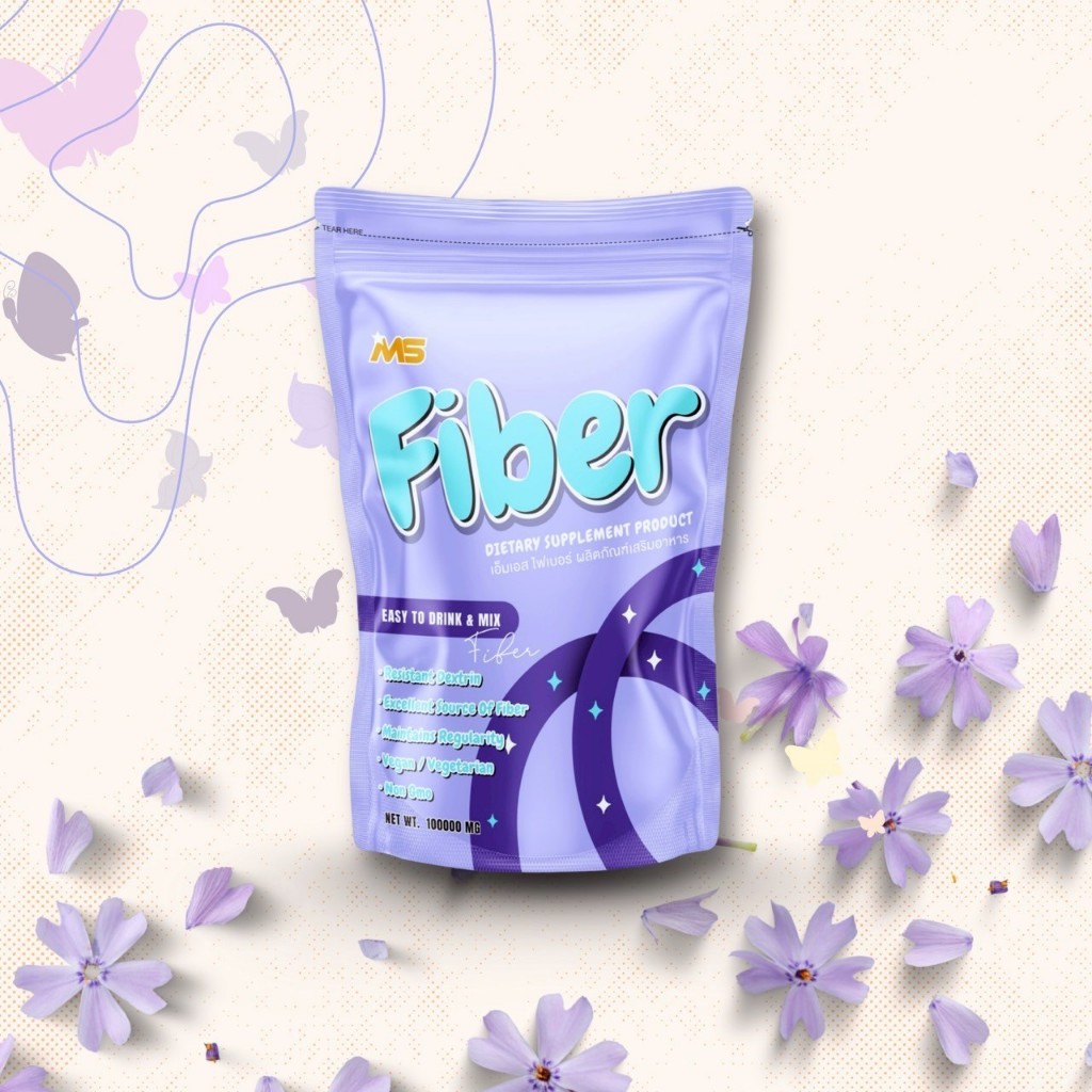 MS FIBER ใยอาหาร ไฟเบอร์ รส ธรรมชาติ ไร้การแต่งสี กลิ่น รส | Shopee ...