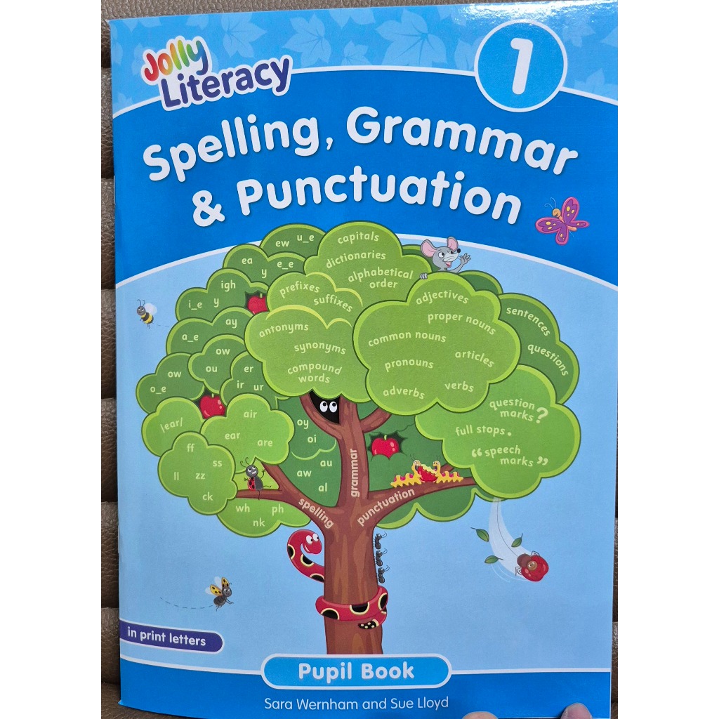Spelling, Grammar & Punctuation Pupil Book 1: Jolly Literacy: | Shopee ...
