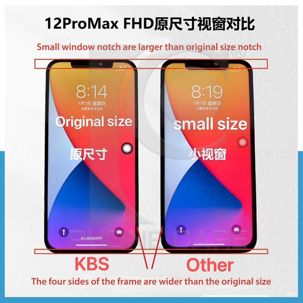 หน้าจอ สำหรับ iPhone 12 12PRO 12PROMAX 12Mini KBS หน้าจอ LCD และ หน้าจอ ...