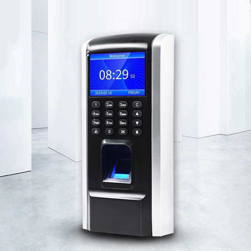 ACS M12 สแกนนิ้วทาบบัตรเปิดประตู พร้อมชุดกลอนแม่เหล็ก สำรองไฟ สวิทซ์โบก ...