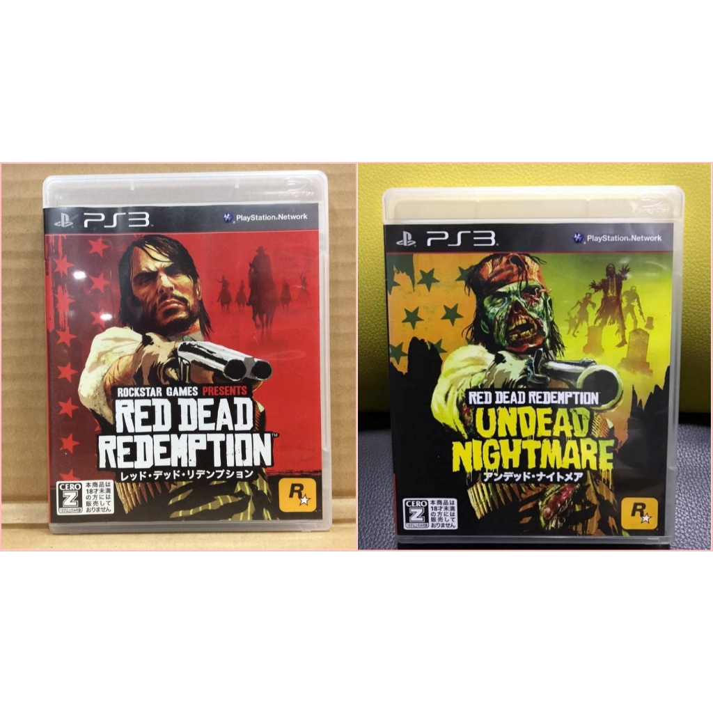 แผ่นแท้ [PS3] รวมทุกภาค Red Dead Redemption (Japan) I 1 RedDead Undead ...
