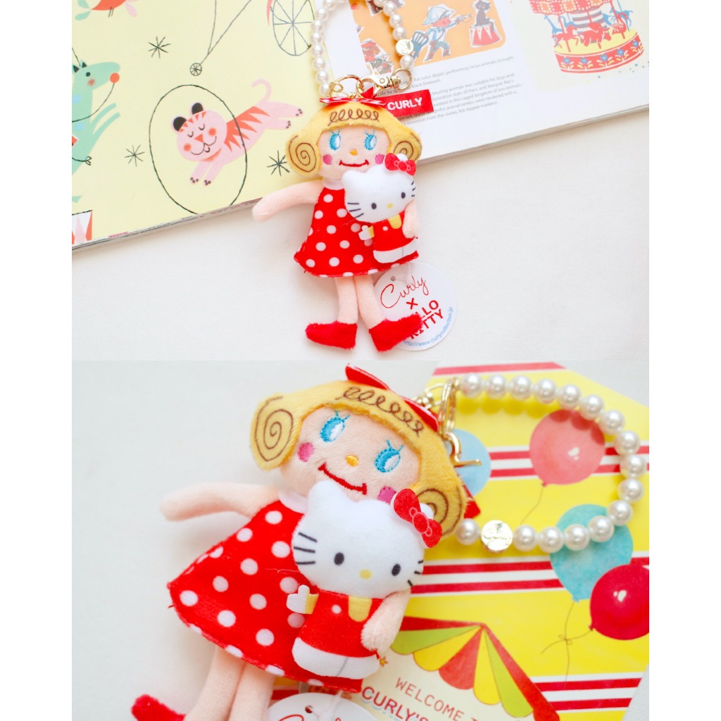 พร้อมส่ง/ของแท้] Curly Collection x Hello Kitty Keyring | Shopee