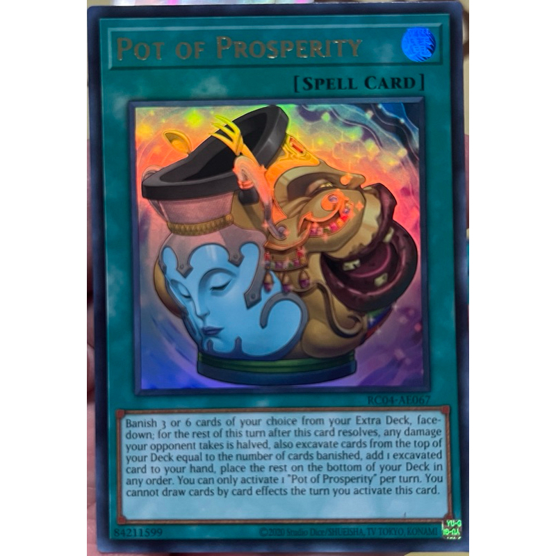 RC04-JP067 Pot Of Prosperity - Ultra Rare Japanese Yu-Gi-Oh! Card Rarity Collection