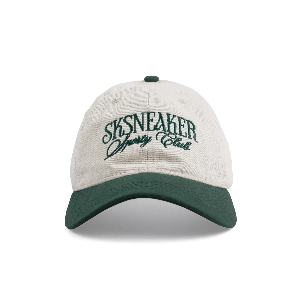 SK SNEAKER SPORTY CLUB CAP GREEN | Shopee Thailand