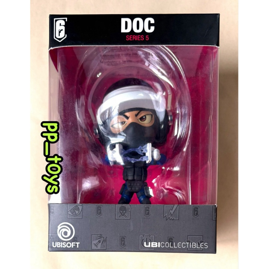 Ubisoft Rainbow six siege Doc chibi figurine (พร้อมโค้ดที่ห้อยปืนในเกม ...