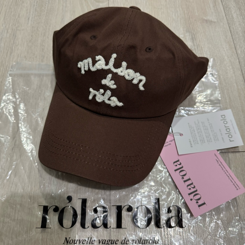 [ROLA ROLA WONYOUNG] MAISON DE ROLA BALL CAP / BALL CAP / Model Jang ...