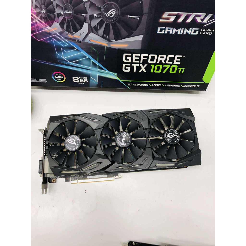 Asus Rog Strix Gtx1070ti A8g Nvidia Gtx Asus Rog Strix Gtx1070ti
