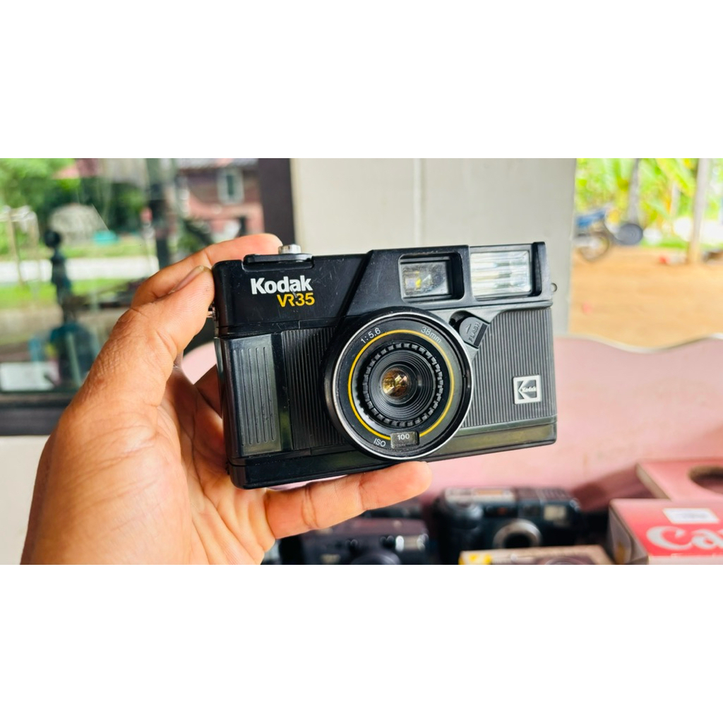 กล้องฟิล์ม Kodak vr35 38mm สภาพใช้ได้ งานสะสมหายาก บอดี้มีรอยตามการใช้ ...