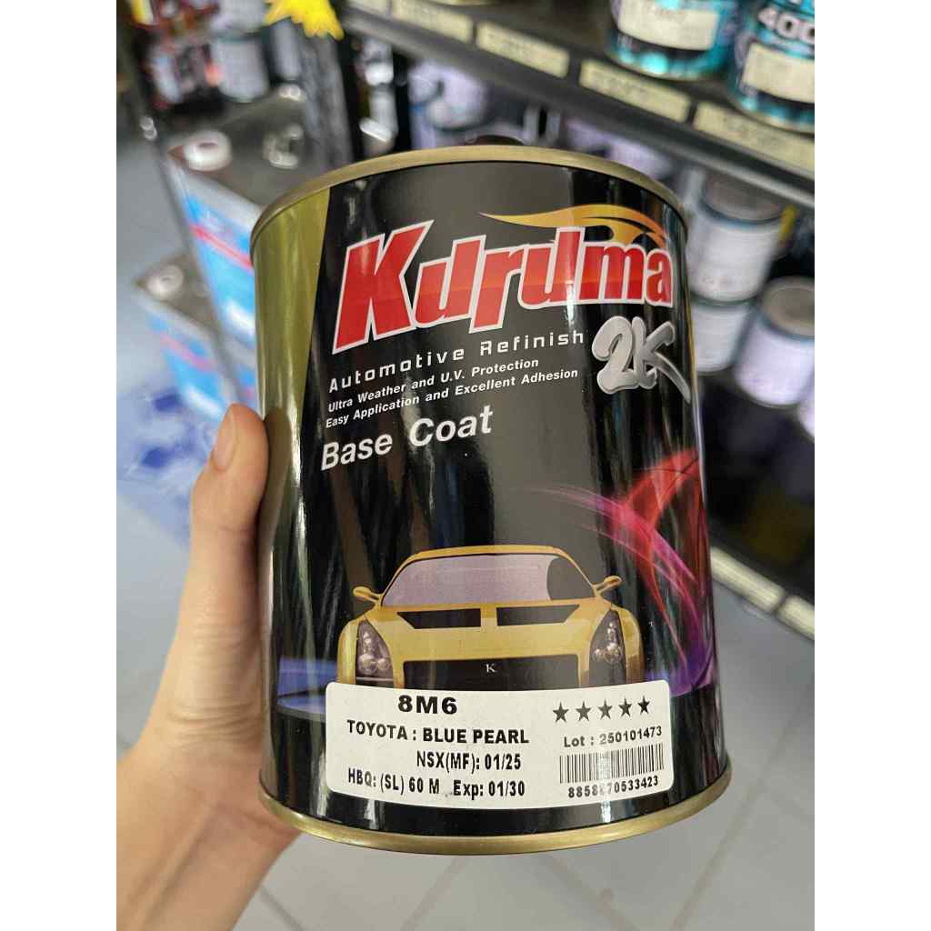 สีพ่นรถยนต์ 2K เบอร์ 8M6 ***** KURUMA มีทั้งสเปรย์ แบบลิตร | Shopee ...