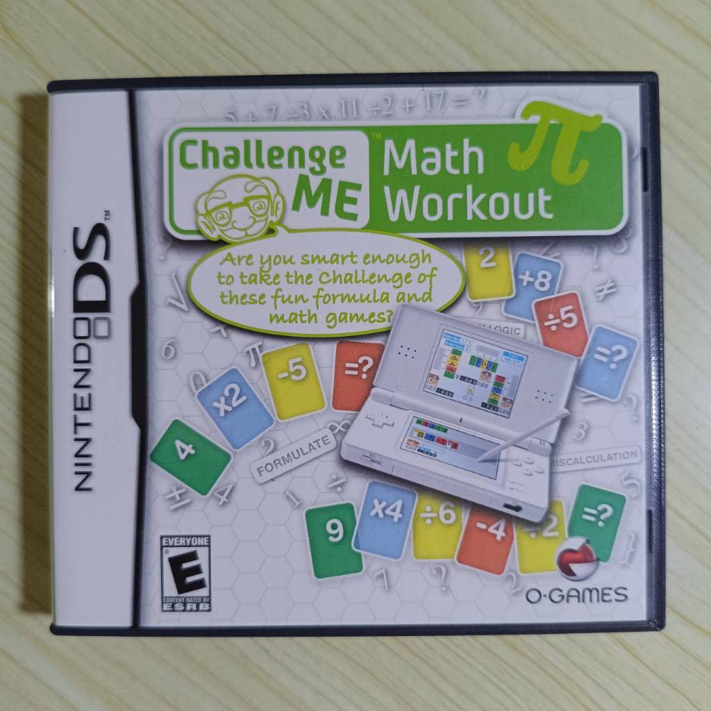(มือ2) Nintendo DS - Challenge Me : Math Workout (US) | Shopee Thailand