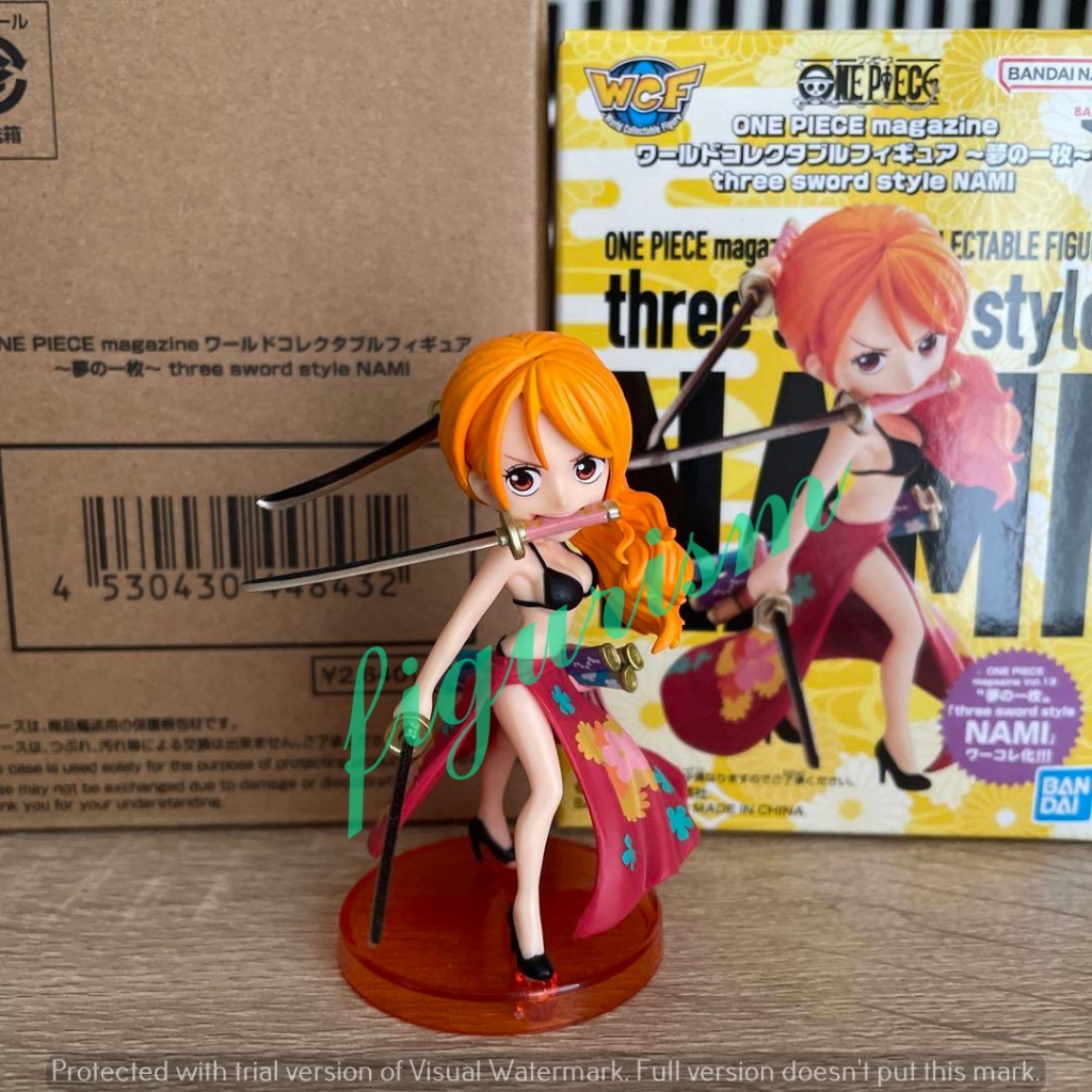 🔥 WCF Three Sword Style Nami นามิ ONE PIECE Magazine ~ A