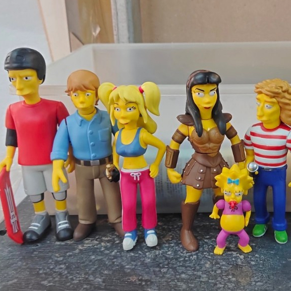 โมเดล เดอะซิมป์สัน Model The Simpsons ชุด 7 ตัว สะสม ตั้งโชว์ ของเล่น ...