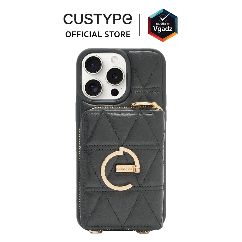 Custype เคสสำหรับ iPhone 16 Pro/16 Pro Max – รุ่น ZipPouch E-Stand