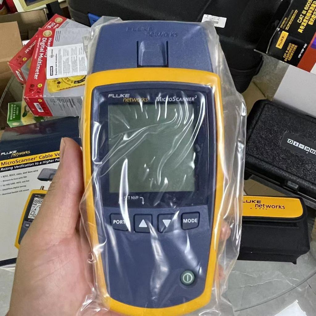 Fluke Networks MS2-100 MicroScanner2 Cable Verifier | Shopee Thailand
