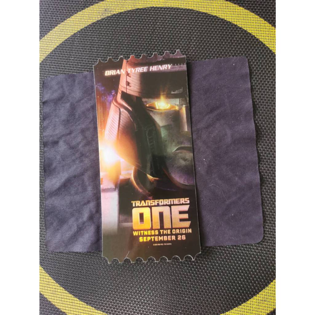 TRANSFORMERS ONE SF COLLECTTIBLE TICKET สำหรับนักสะสม | Shopee Thailand