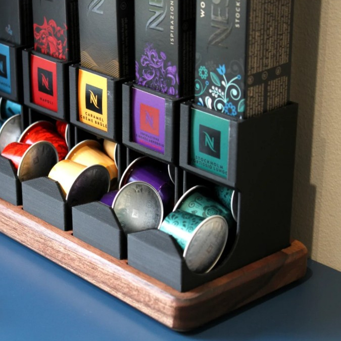 ที่ใส่แคปซูล Nespresso Original พร้อมช่องใส่ป้ายชื่อ ☕🖤 Nespresso ...