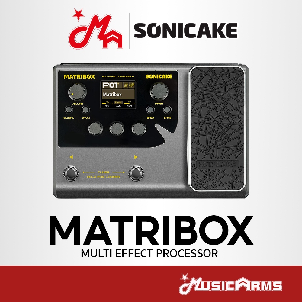 Sonicake Matribox เอฟเฟคกีตาร์ Multi Effect Processor Music Arms (ทัก ...