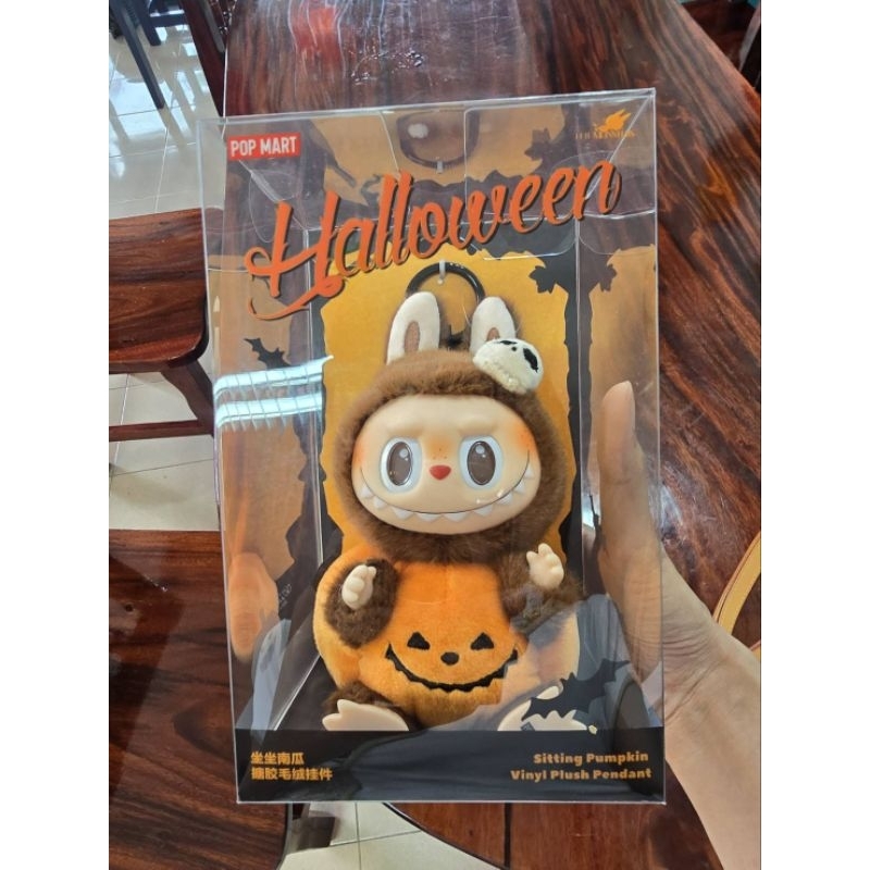 Happy Halloween Party Labubu Sitting Pumpkin Shopee Thailand Th 11134207 7rasc
