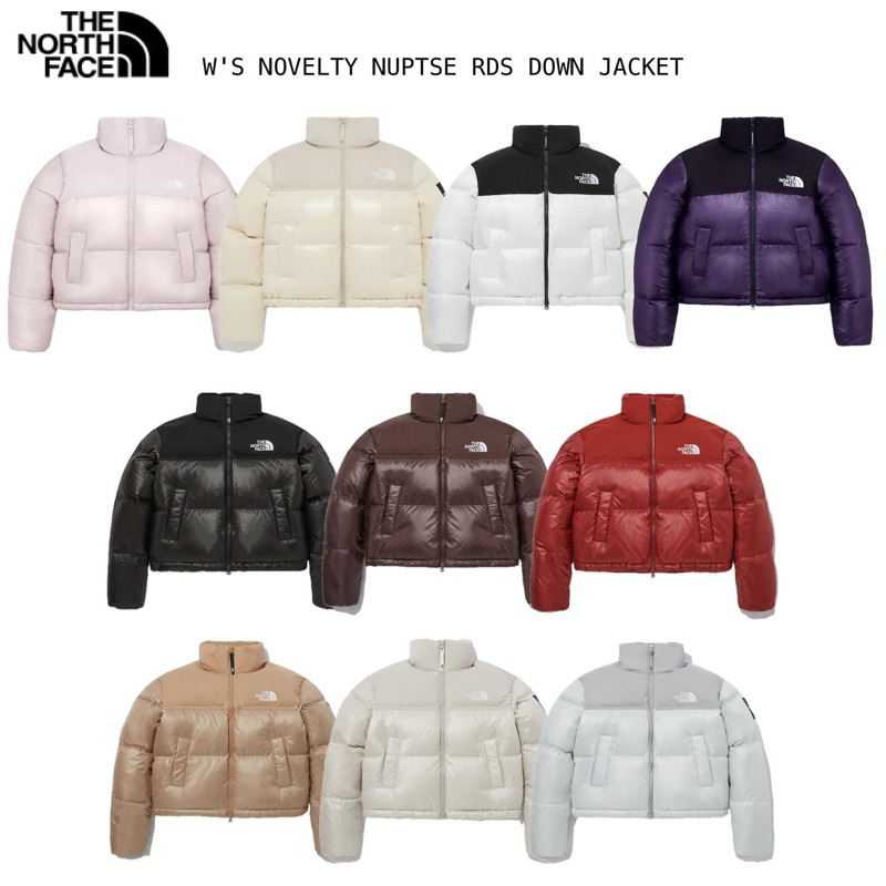 The North Face w's w's Novelty Nuptse RDS Down Jacket | Shopee